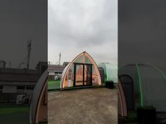 Luxury Waterproof PC Bubble Tent House Camping Prefab House Transparent Dome Glamping House