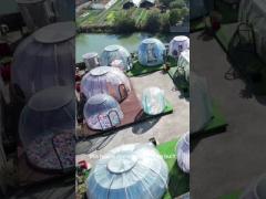 Hot Selling New Design Hotel Polycarbonate Dome Tent PC Sheet Dome Star Bubble House