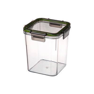 China 32oz Clear Plastic Food Storage ContainerFood Grade Jar Snack Dry Goods Storage Jar for sale