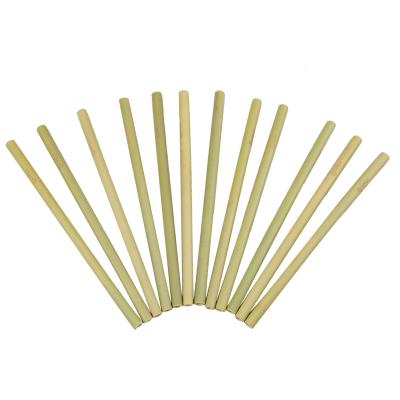 China Reusable Eco-Friendly Biodegradable Non-Plastic Bamboo Drinking Straw 12 Pack CLASSIC Organic Bamboo Straws for sale