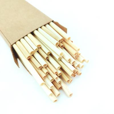 China Cheap Wheat Drinking Straws 100% Natural Eco Friendly Price Disposable, Compostable Wheat Straw With Box Custom Made Personalized for sale