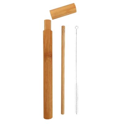 China Restaurant Cafe/Bamboo Reusable Eco-Friendly Biodegradable Natural Bamboo Drinking Straw Set With Bamboo Drinking Straws Tube From Vbatty for sale