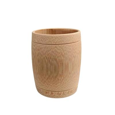 China Tea Cups Coffee Mugs Water Sustainable Natural Bamboo Eco Friendly Bamboo Cup for sale