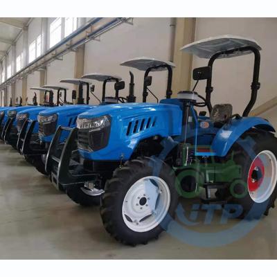 China Krachtige 4WD LC85 85hp Landbouw het Landbouwbedrijftractoren van de cilindermotor Te koop