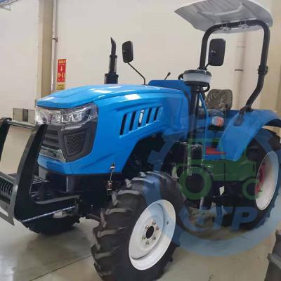 China 60hp Mini Farm Tractors Agriculture Equipment 9.5-24/650-16 zu verkaufen