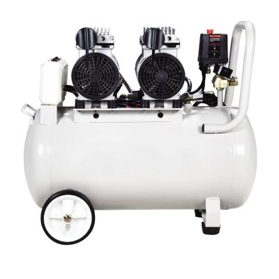 China Well Priced Silent Oilless Piston Oilless Air Compressor Silent Wholesale for sale