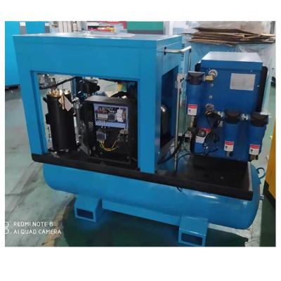 China Factory China Lubricated Rotary Compressor 10HP CE 3 Speed ​​Fixed Screw Air Compressors for sale