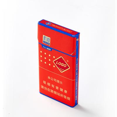 China Custom Materials Logo Chinese Manufacturer Paper Box Recycled Cigarette Packing Paper Case Box for sale