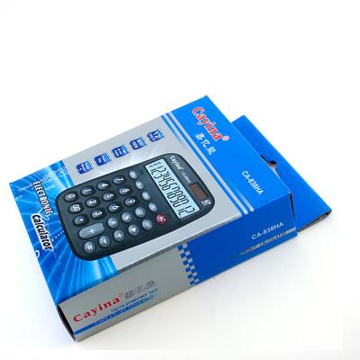 China Recyclable Customized Single Folding Paper Packing Box For Calculator for sale