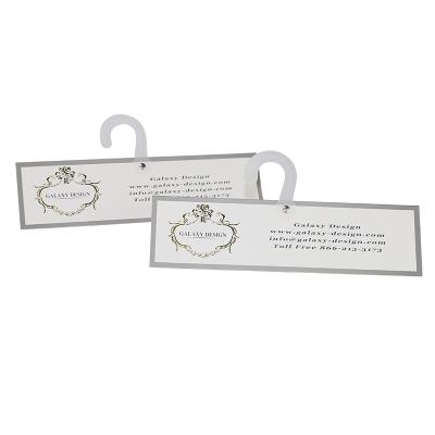 China CLASSIC Custom Paper Fabric Sample Hanger For Fabric Display for sale