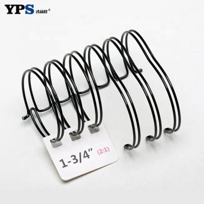 China For Notebook Stationery Office Supplies Metal Spiral O Binding Nylon Coated Wire Binding Double Loop Wire Spool for sale