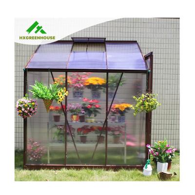 China Tiny Department 4 Light Spanish Tier Greenhouse Mini Greenhouse Easily Assembled Garden Greenhouse For Cold Area for sale