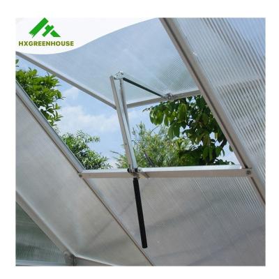 China Easily Assembled ALUMINUM Non-Electric Solar Powered Automatic Thermofor Greenhouse Window Roof Duct Opener HX-T312 for sale