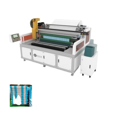 China Automatic Factory Pocket Spring Assembler Pocket Spring Making Mattress Sticking Machine for sale