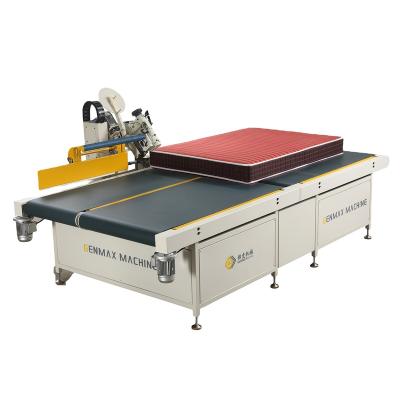 China Mattress Tape Edge Banding Binding Edge Machine Auto-Tilting PLC Control Adjustable Sewing Head For Mattress Tape Edge Sewing Machine for sale