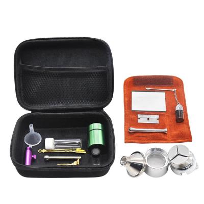 China Multifunctional Portable Smoking Tool Kit High Quality Tobacco Pipe Portable Set for sale