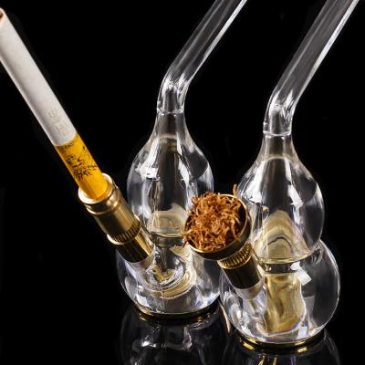 China Smooking Hookah Cigarette /Shredded Tobacco Filter Dual Function Hookah Brass Hookah for sale