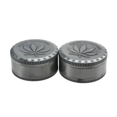 China Wholesale Designers Reusable Smoking Grinder Weed Hand Crank Smoke Grinder Zinc Alloy Smoke Grinder for sale