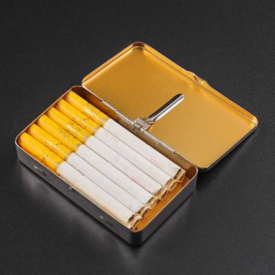 China Classic Design Individuality Stainless Steel High Quality Sealed Portable Cigarette Holder for sale