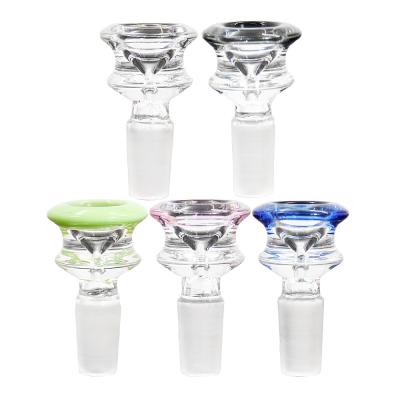 China Common Design Hookah Accessories Adapter 14mm Bleed Valve Classic Glass Hookah For Shisha for sale