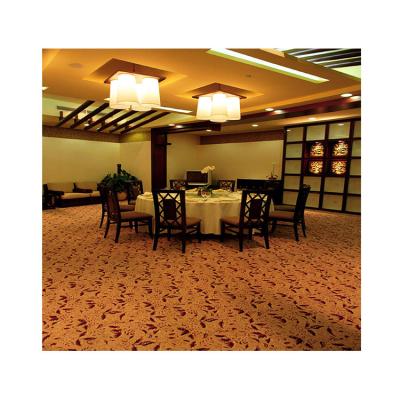 China Washable Autumn Leaves Banquet Hall Hotel Office Customized Wall To Wall Axminster Carpet for sale