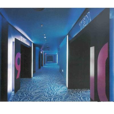 China Washable High Quality Meeting Room Hotel Banquet Hall Customized Wall To Wall Axminster Carpet for sale