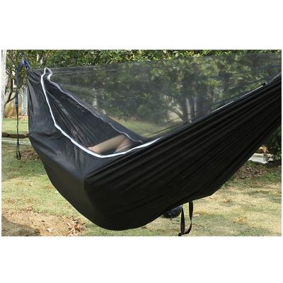 China Parachute adult portable outdoor hammock with mosquito nets control hammock swing chair for adult and kids for sale