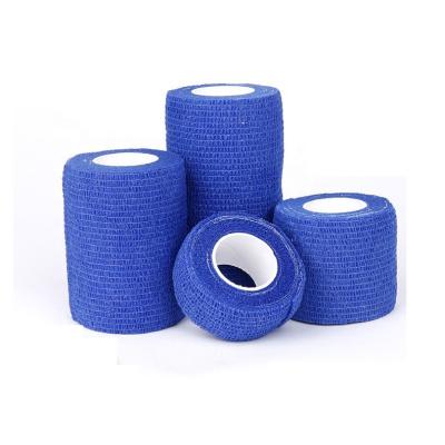 China Veterinary Breathable Wrap Surgical Wrap Nonwoven Self Adhesive Elastic Cohesive Bandage Elastic Cohesive Bandage for sale