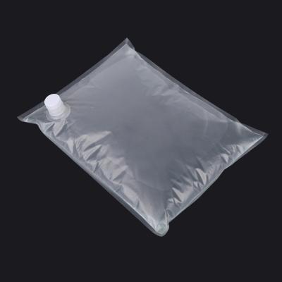 China Disposable Custom 3L 5L 10L 20L Transparent Aseptic BIB Bag In Box for Eddible Oil Olive Oil With Oil Valve for sale