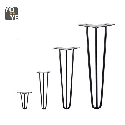 China Contemporary Wholesale 18 Inch Table Hairpin Legs, Metal Iron Hairpin Legs For Table for sale