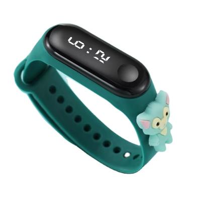 China Children's Wrist WatchLed Wrist WatchLed Large Screen Cartoon Luminous Cartoon Children's Touch Digital for sale