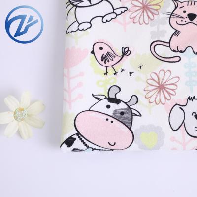 China High Quality Fusible Cotton Lycra Knit Soft Cloth Baby Cloth 250gsm for sale