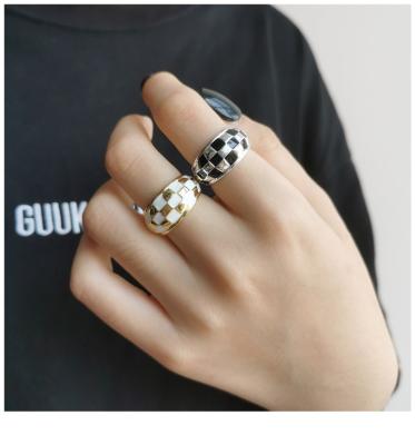 China FASHIONABLE Rings Women Adjustable Colorful Enamel Band Brass Ring for sale