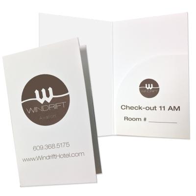 China For Protect Custom Hotel Card Logo Printing Hotel Room Key Card Sleeve for sale