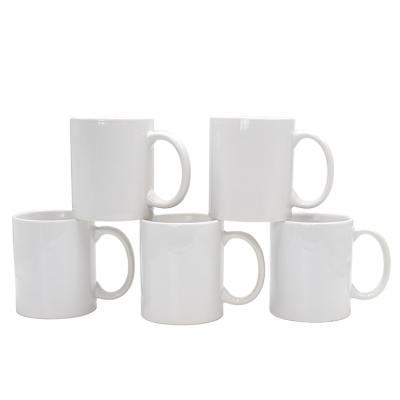 China Viable 11oz sublimation promotional empty white mug 11 oz sublimation mug sublimation coffee mug for sale