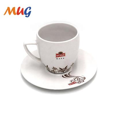 China viable wholesale ceramic cup and saucer for sale