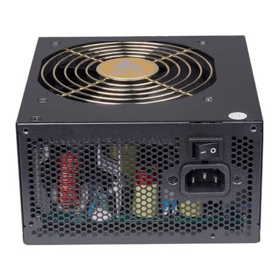 China Desktop RS550 Rated PSU 550W Shield Series Power Supply DELTA Red (80PLUS Bronze / Full Voltage / Active PFC) for sale