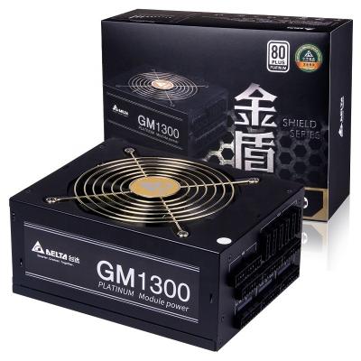 China [DELTA] 1300W GM1300 Desktop Rated Power Supply (80PLUS Full Platinum Voltage/Active PFC) High Quality for sale