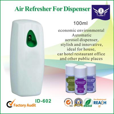 China Dispensador personalizado del ambientador de aire del espray del coche, dispensador automático del aerosol en venta