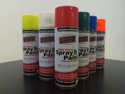 China 400ml Aerosol Spray Paints, Matte Black for sale