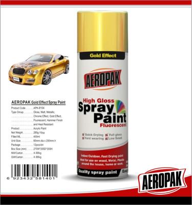 China Gold Effect Spray Paint for sale