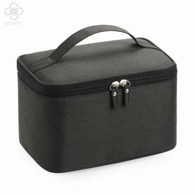 China Fashion Customizable Travel Box Large Capacity Cosmetic Portable Cosmetic Bag With Handle Storage Multifunction Bag With Custom Logo for sale