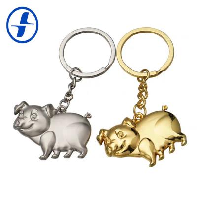 China Manufacturer Personalized Wholesale Custom Cartoon Enamel Fashion Sublimation Blank Metal Key Chain for sale