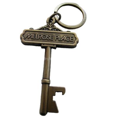 China Factory Popular Promotional Gift Customized Cute Mini Metal Keychain for sale