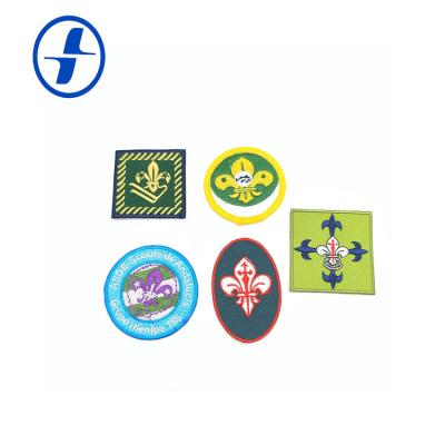 China Iron On Patches Fashion Custom High Quality Embroidery Patch For Apparel Letter Embroidery Patch for sale