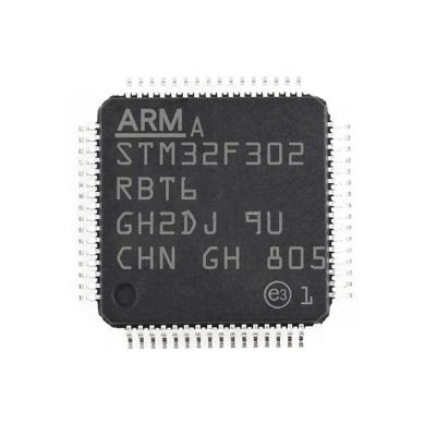 China Hot Sales Electronic Components Smart Home Components Chip Microcontroller STM32F302RBT6 for sale