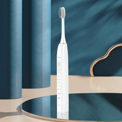 China IP7 Waterproof Battery Operated Toothbrush Case Mini Travel Wireless Rechargeable Spinbrush Sonic Electric Toothbrush Electric Replacement Head for sale