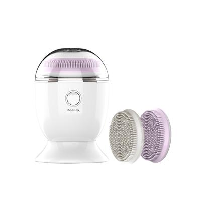 China Deep Clean Face Lift Automatic Brush Exfoliator Electric Facial Cleansing Sweep Waterproof Daily Face Detergent Brush for sale