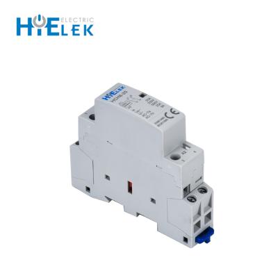 China Ribbon Point 2 Pole 25A AC Contactor With Coil Voltage 12V 24V 110V 230V for sale