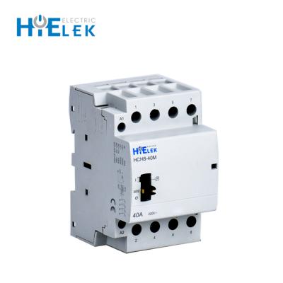 China Sliver Point HiELEK with CE, CB Certification, Hot in Europe Market, Modular Coil 220v AC Contactor Manual for sale